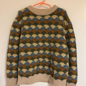 Kid’s Multicolor Patterned Sweater